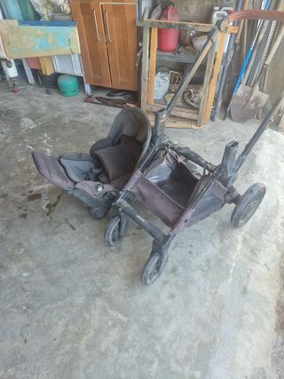 Carrito gemelar Joie usado