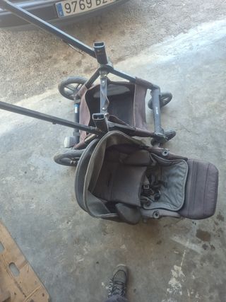Carrito gemelar Joie usado