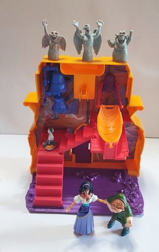 Playset Disney Notre Dame Mattel 1990