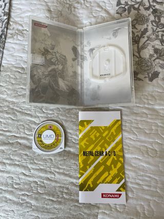 Metal Gear Acid 2 PSP - Incluye Gafas 3D