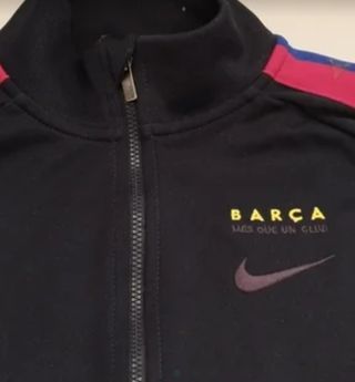 Chaqueta Barça Nike Niño XL