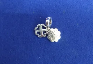 Charm Corazón Amistad Plata pulsera Pandora collar