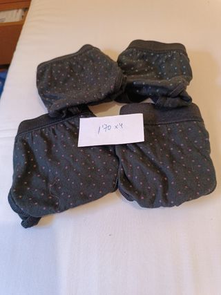 Lote 50 mini braguitas de los años 90