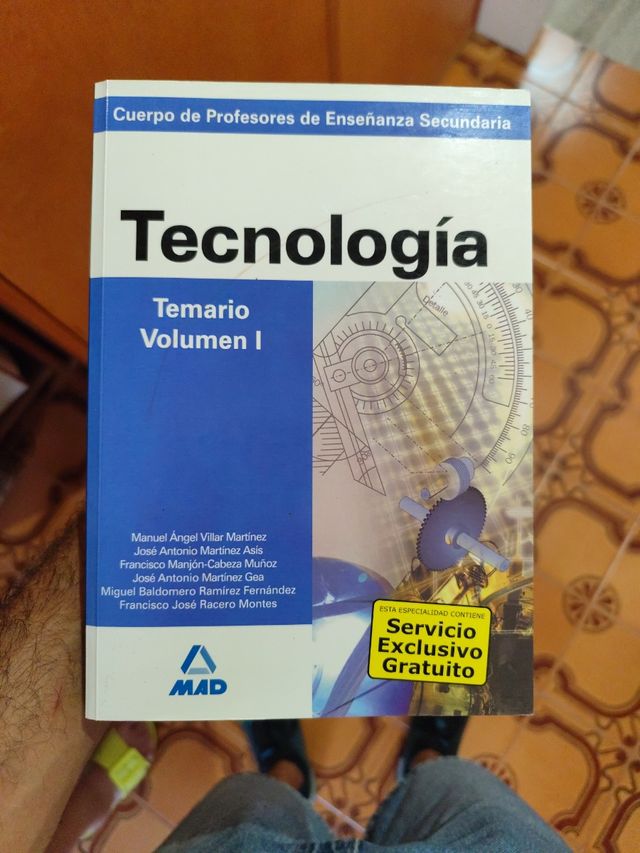 Temario Tecnología MAD (Volumen I-IV)