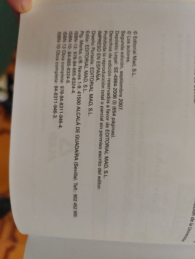 Temario Tecnología MAD (Volumen I-IV)