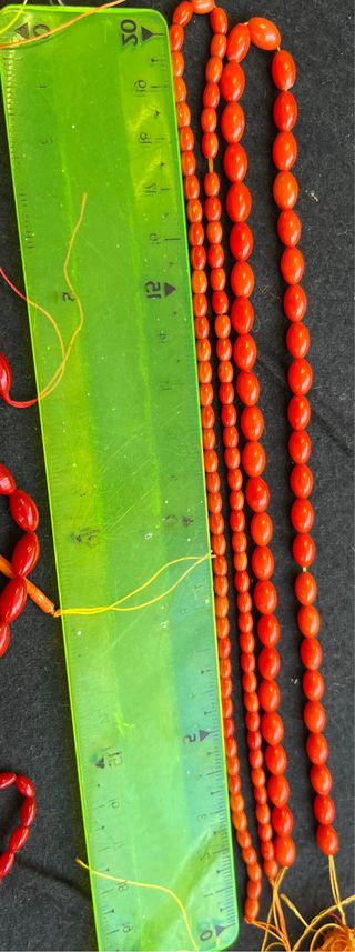 Collar de Coral Naranja