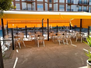 Estructura metálica para terraza