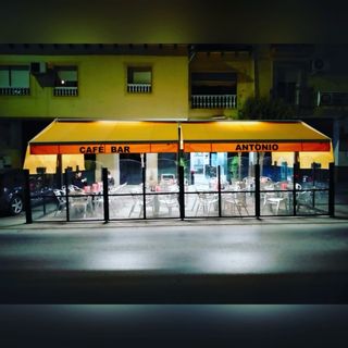Estructura metálica para terraza