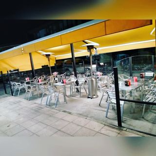 Estructura metálica para terraza