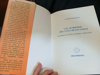 Conjunto de libros de Ekkirala Krishnamacharya