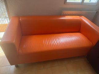 Sofá Ikea Kipplan 2 plazas - Naranja