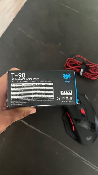 Ratón Gaming Zelotes T-90 RGB
