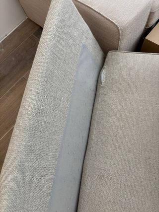 Sofá chaiselongue Kivik IKEA beige
