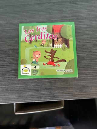 CD Los Tres Cerditos cuento infantil