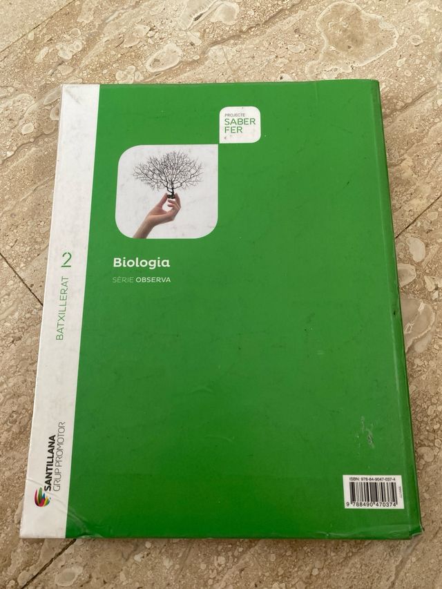 Biologia, 2 Batxillerat