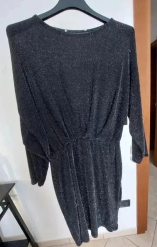 Abito H&M nero glitter tg M