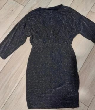 Abito H&M nero glitter tg M
