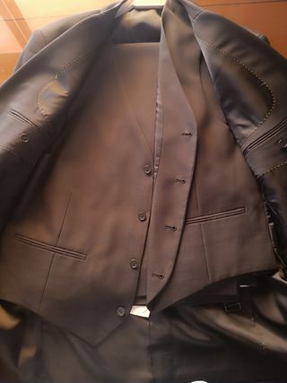 Traje hombre negro