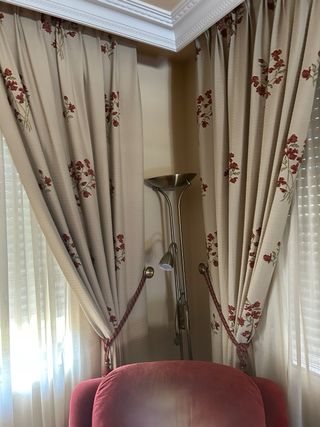 Cortinas salon calidad excepcional