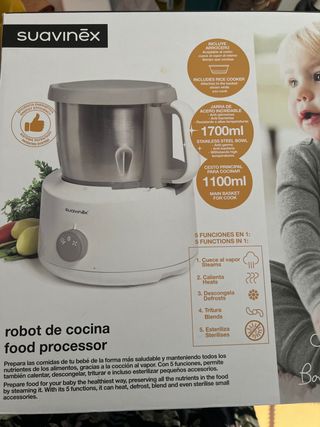 Robot cocina Suavinex 5 funciones