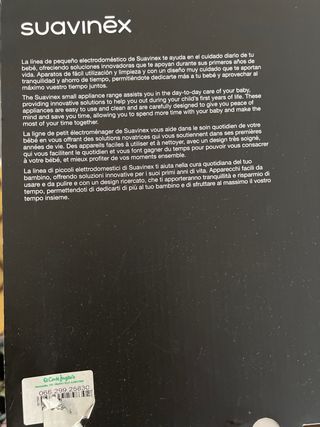 Robot cocina Suavinex 5 funciones