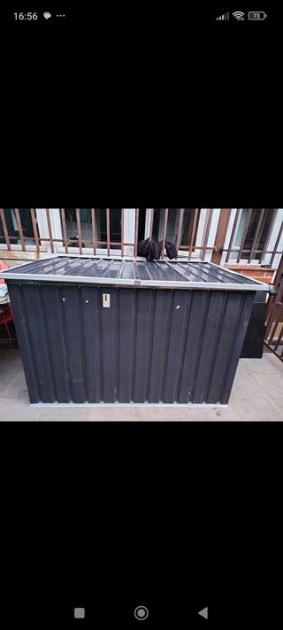 Caseta Metálica Exterior - Negra