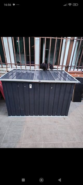 Caseta Metálica Exterior - Negra