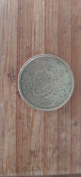 Moneda 0.50€ Italiana