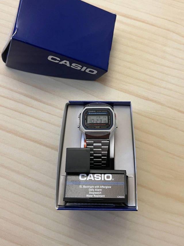 Reloj Casio Vintage A168WA-1
