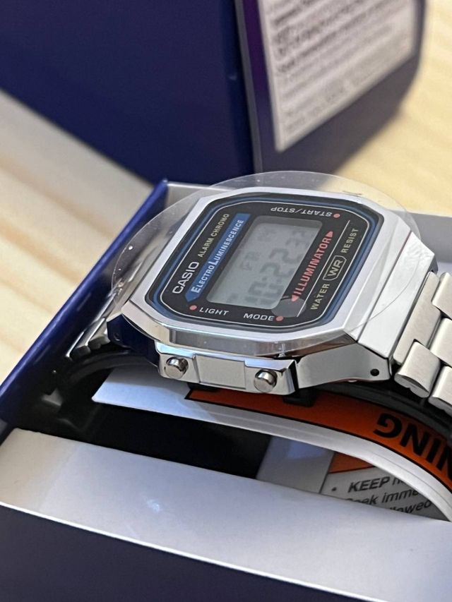 Reloj Casio Vintage A168WA-1