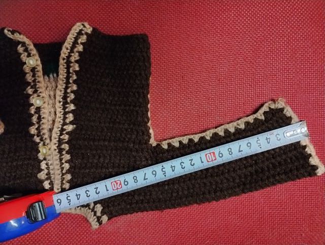 Ropa muñeca: Chaqueta punto