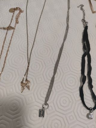 (A86) Set di 11 Collane e Braccialetti, caviglere