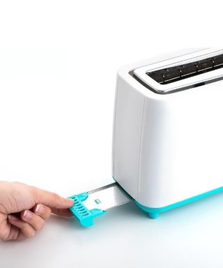 Tostadora Dcook 4 ranuras - Blanca/Turquesa