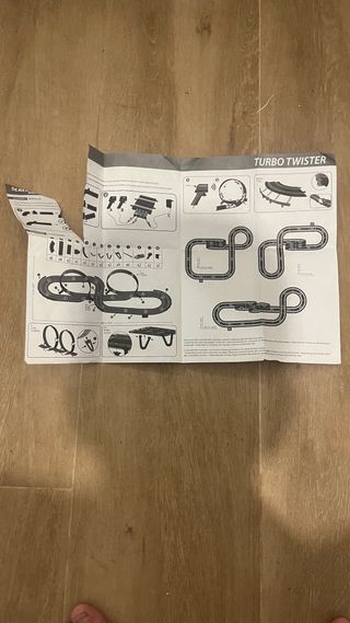 Scalextric: Coche y circuito