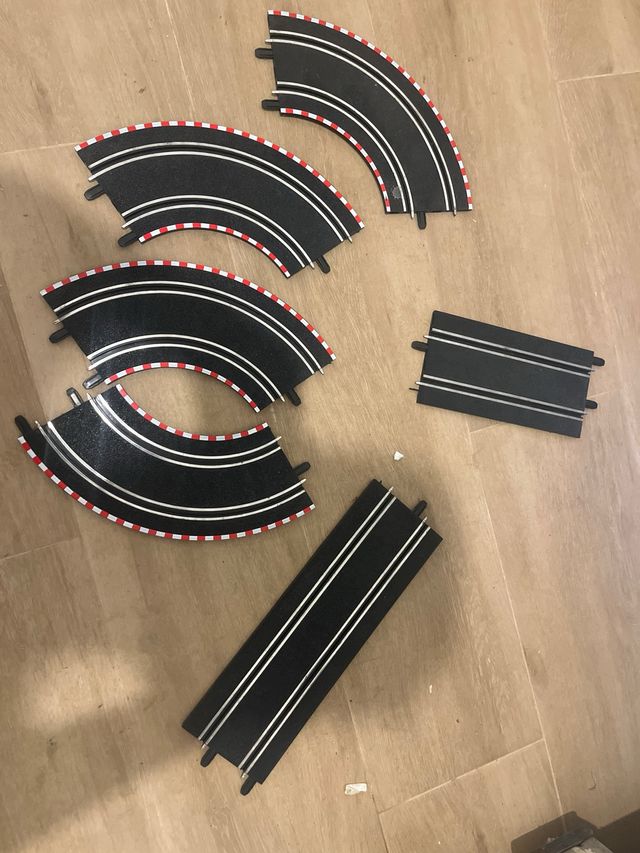 Scalextric: Coche y circuito