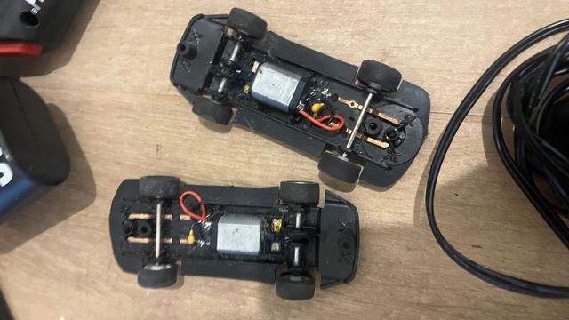 Scalextric: Coche y circuito