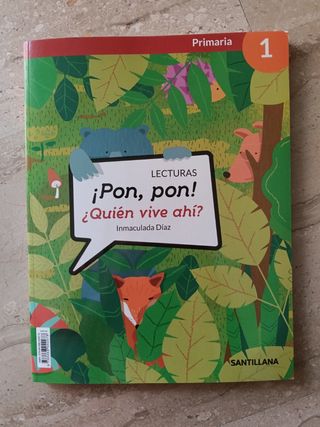 LECTURAS ¡PON, PON! ¿QUIEN VIVE AHÍ? 1 PRIMARIA