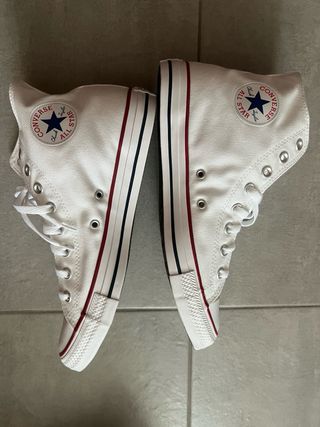 Converse altas blancas 