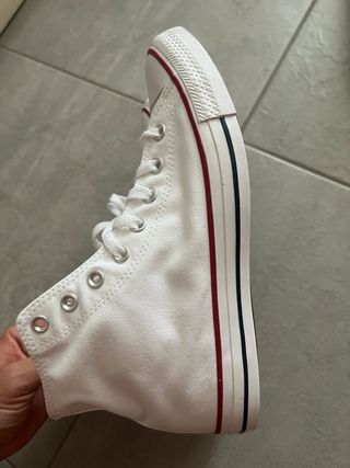 Converse altas blancas 
