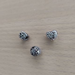 Charm Pandora Argento - 3pz