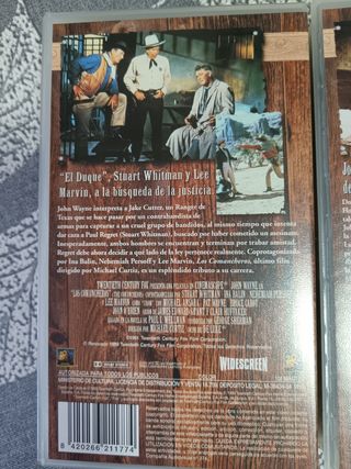 Películas VHS western