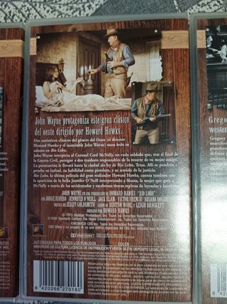 Películas VHS western