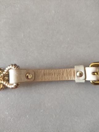 Pulsera Bimba y Lola beige-dorada