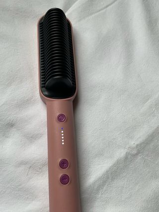 Cepillo alisador UPPLIES rosa, Adiós al Frizz