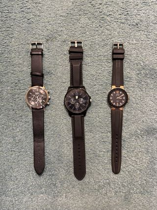 Pack 5 relojes deportivos negros