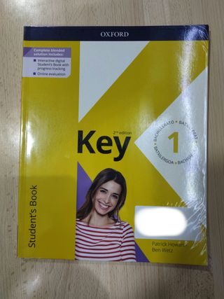 Key to 1 bachillerato Oxford 