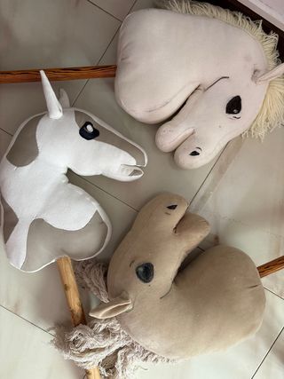 hobby horse personalizados hechos a mano.