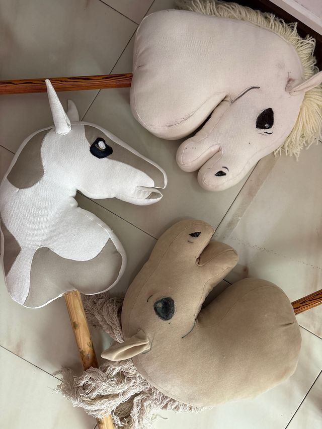 hobby horse personalizados hechos a mano.