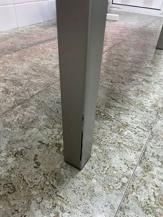 Mesa cristal extensible