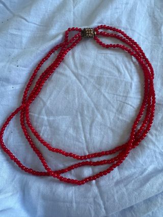 Collana vintage VERO corallo